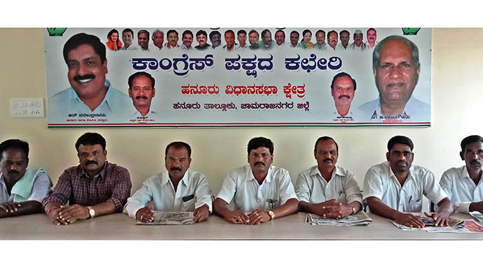 ಶಾಸಕ ನರೇಂದ್ರರ ಮೇಲಿನ ಆರೋಪ ಸತ್ಯಕ್ಕೆ ದೂರ: ಹನೂರು ತಾಪಂ ಅಧ್ಯಕ್ಷ ಆರ್.ರಾಜು